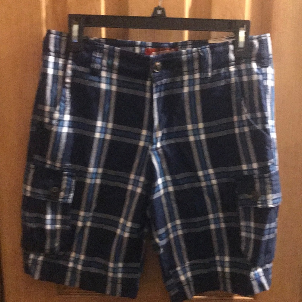 Arizona Shorts Blue Plaid